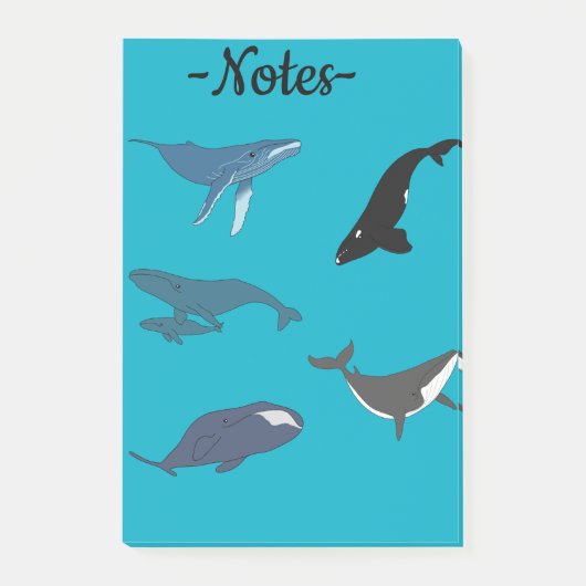 クジラ ポストイット (正面)