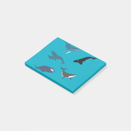 クジラ ポストイット (アングル)
