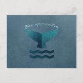 クジラ ポストカード (正面)