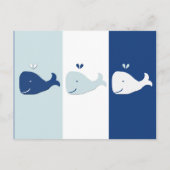 クジラ ポストカード (正面)