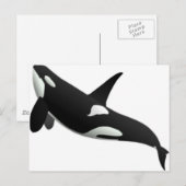 クジラ ポストカード (正面/裏面)