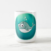 クジラ, マッコウクジラ, 水中 コーヒーマグカップ (中央)