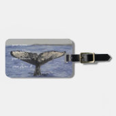 クジラ ラゲッジタグ (正面横)