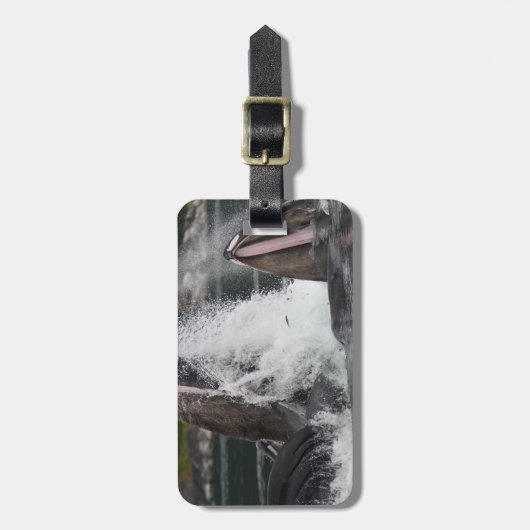 クジラ ラゲッジタグ (正面縦)