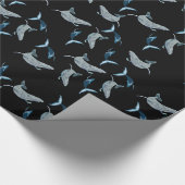クジラ ラッピングペーパー (角)