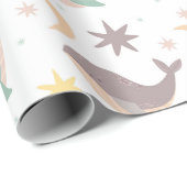 クジラ ラッピングペーパー (ロールコーナー)