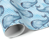 クジラ ラッピングペーパー (ロールコーナー)