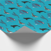 クジラ ラッピングペーパー (角)