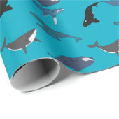 クジラ ラッピングペーパー (ロールコーナー)
