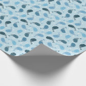 クジラ ラッピングペーパー (角)