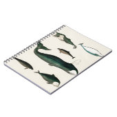 クジラ 水彩画 | クジラのイラスト ノートブック (左側)