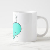 クジラ, 海, 水 ジャンボコーヒーマグカップ (右)