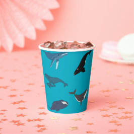 クジラ 紙コップ