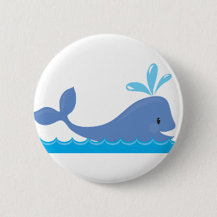 クジラ 缶バッジ