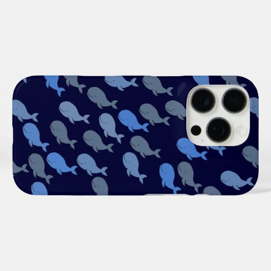 クジラ Case-Mate iPhoneケース (裏面 (横))