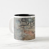 クジラ、dからの詳細によって吐かれているジョナー ツートーンマグカップ (正面左)