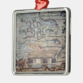 クジラ、dからの詳細によって吐かれているジョナー メタルオーナメント (左)