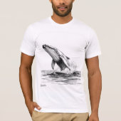 クジラ EHALIIIII Tシャツ (正面)