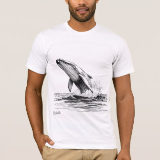クジラ EHALIIIII Tシャツ