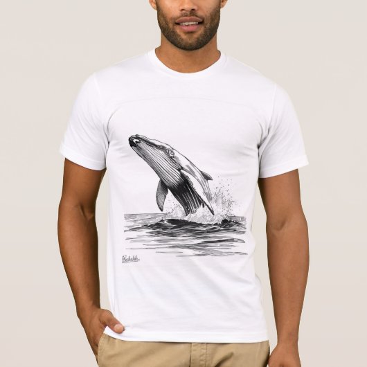 クジラ EHALIIIII Tシャツ (正面)