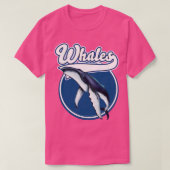 クジラ Tシャツ (デザイン正面)