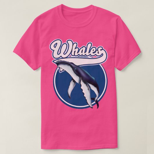 クジラ Tシャツ (デザイン正面)