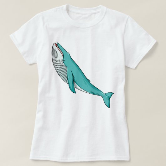 クジラ Tシャツ (デザイン正面)