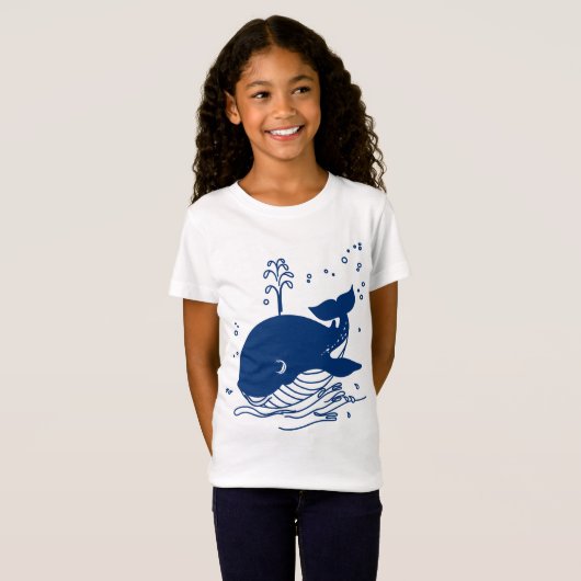 クジラ Tシャツ (正面フル)
