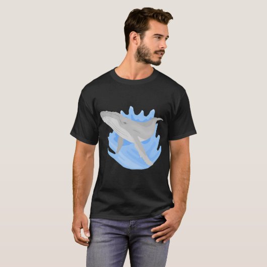 クジラ Tシャツ (正面フル)