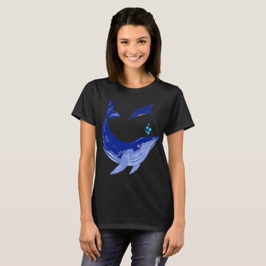 クジラ Tシャツ (正面フル)
