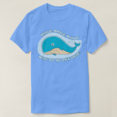 クジラOhクジラ1 Tシャツ (デザイン正面)