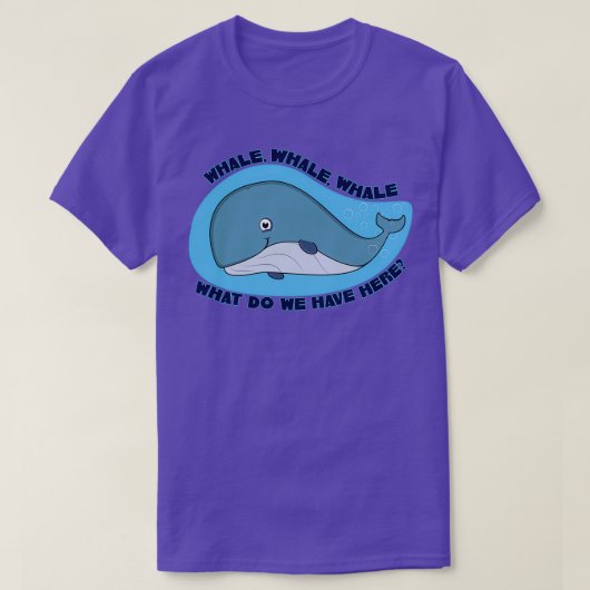 クジラOhクジラ Tシャツ (デザイン正面)