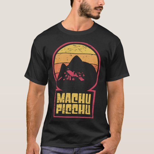 クスコペルーインカマチュピチュ Tシャツ (正面)