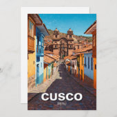 クスコペルートラベル シーズンカード (正面/裏面)