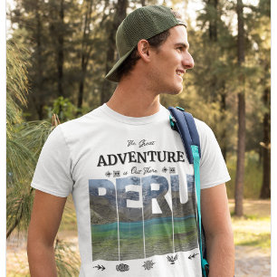 クスコペルー Salkantay, Lake, Inca, Andes, Trail Tシャツ