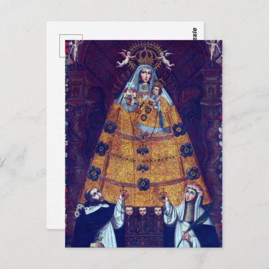 クスコ学園ロザリオの女性 ポストカード (正面/裏面)