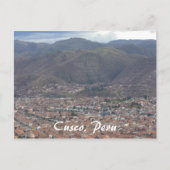 クスコ市 ポストカード (正面)