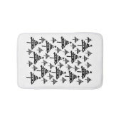 クスタイリッシュリスマスツリー バスマット (正面)