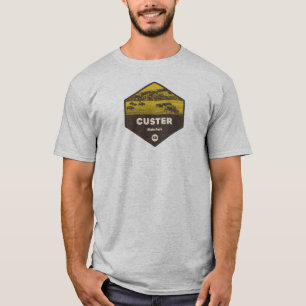 クスター州パークサウスダコタ Tシャツ