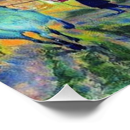 クストディエフ – 1924年素晴らし秋絵を描アート ポスター (コーナー)