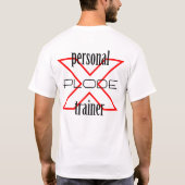 クスプロードフィットネス Tシャツ (裏面)