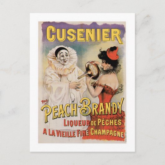 クセニエヴィンテージワインアドアート ポストカード (正面)