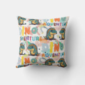 クセノタルソサウルス恐竜アドベンチャー クッション (裏面)