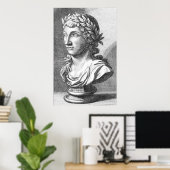 クセノファネスの胸像 ポスター (ホームオフィス)