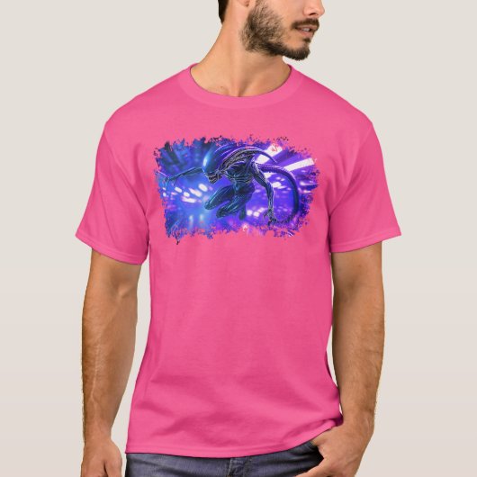 クセノモルフ灯 Tシャツ (正面)