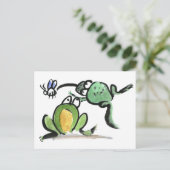 クソッ！カエル来の口からカエルの口へ ポストカード (スタンド正面)