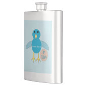 クソムブルー誕生日ボーイシックフラスコ フラスク (左)