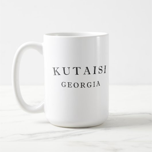 クタイシグルジア コーヒーマグカップ (左)