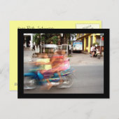 クタバリ，インドネシア ポストカード (正面/裏面)