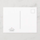 クタビーチ,バリ,インドネシア 案内ポストカード (裏面)